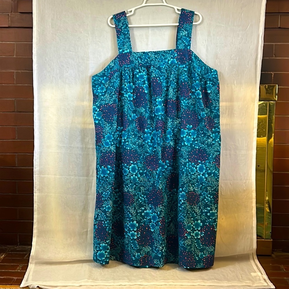 Dreams Co. Nightgown sundress floral 2X 26-28
